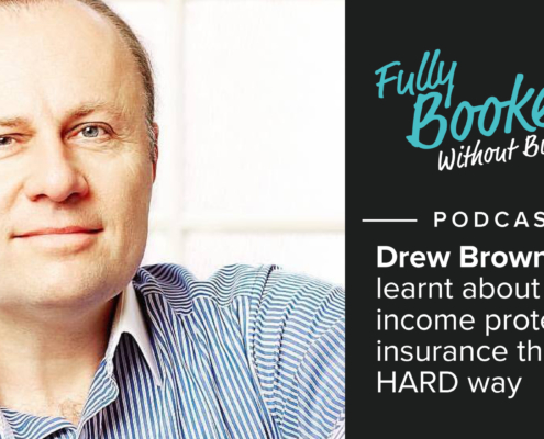 Ep42: Drew Browne learnt about income protection insurance the HARD way