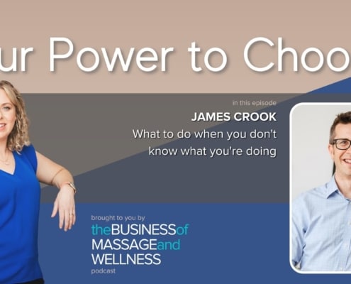 [Ep62 OPTC] What to do when you don't know what you're doing – with James Crook