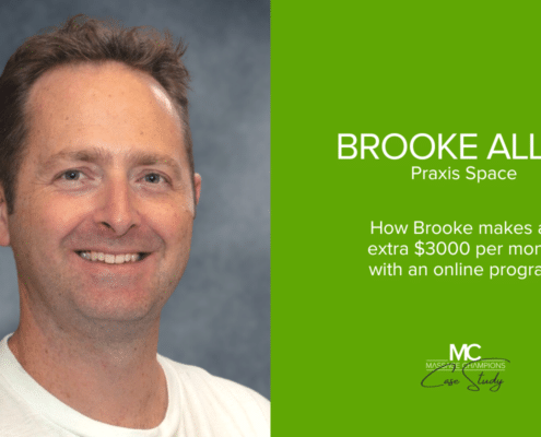 How Brooke makes an extra $3000 per month with an online program
