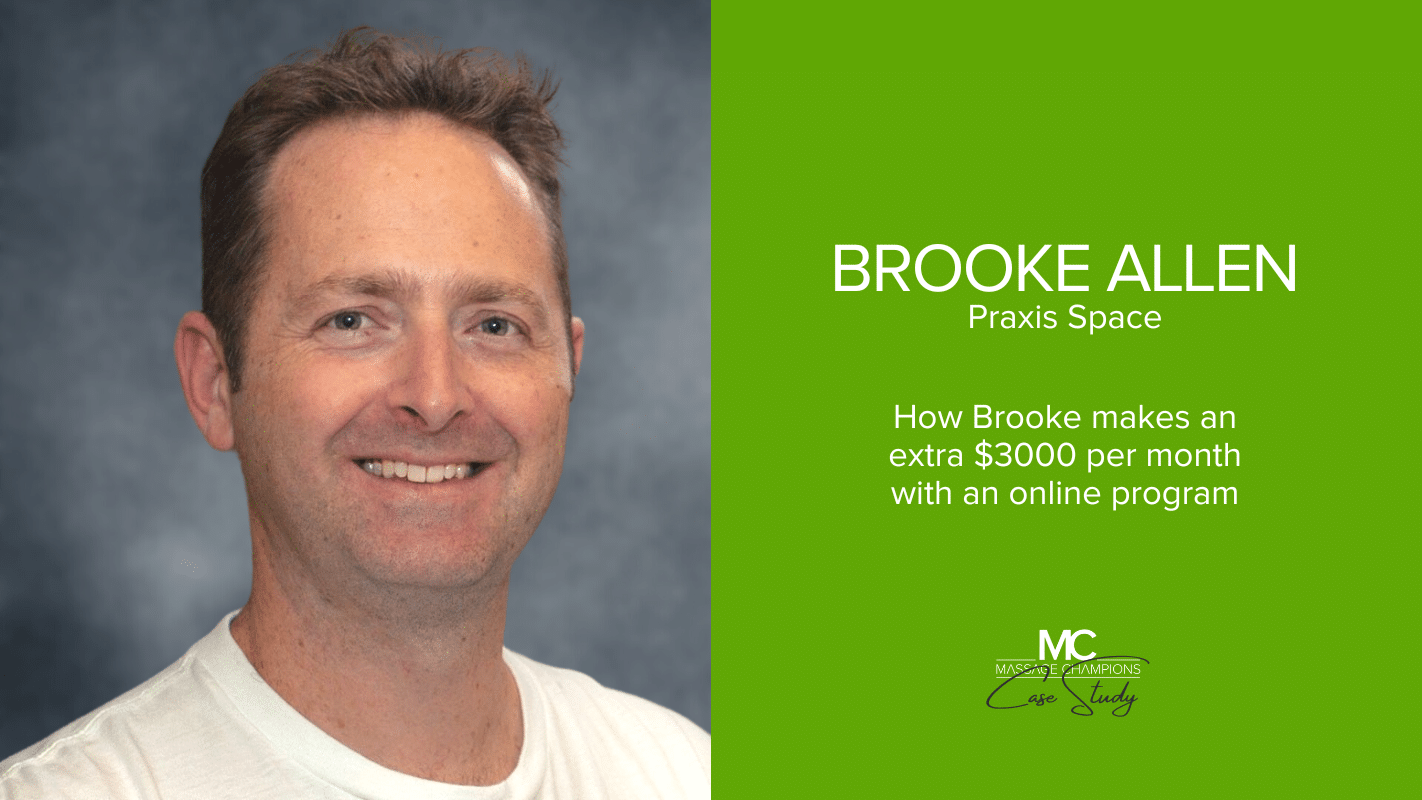 How Brooke makes an extra $3000 per month with an online program