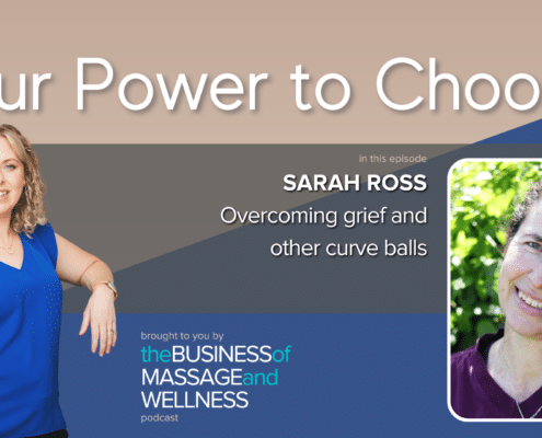 [Ep71 OPTC] Overcoming grief and other curve balls with Sarah Ross