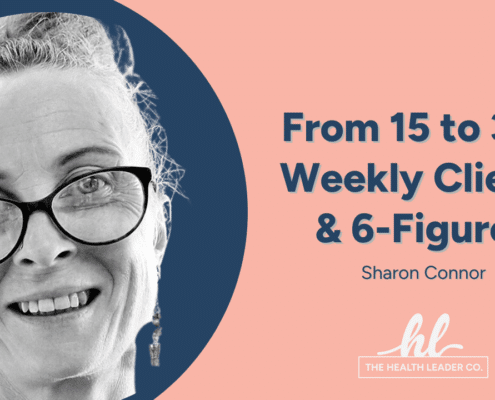 From Struggling Weeks to Full-Filled Business and Life with Sharon Connor