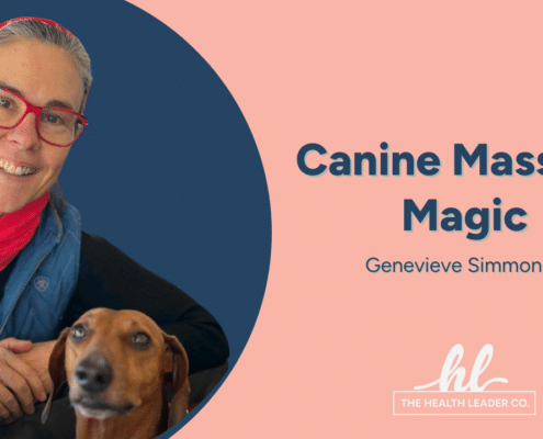 A Vet Nurse's Journey to Canine Massage Specialist with Genevieve Simmonds